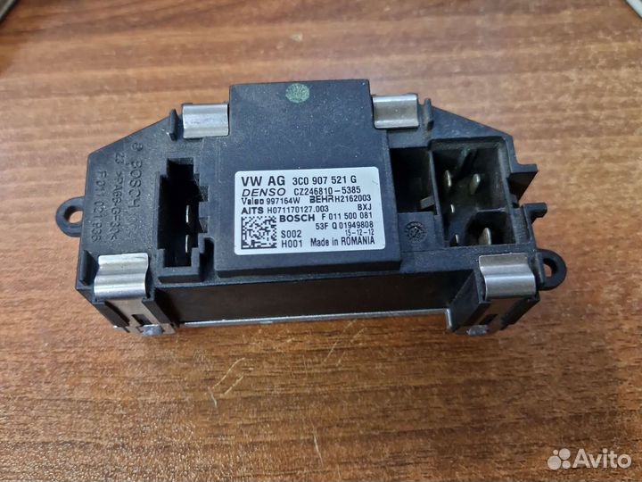 Регулятор печки volkswagen jetta