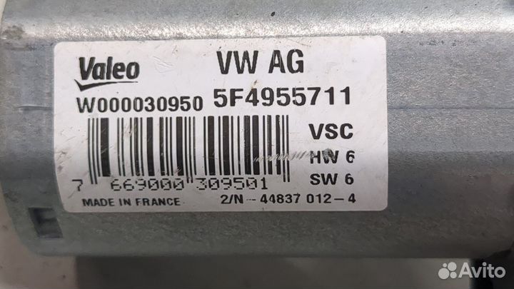 Двигатель стеклоочистителя задний Skoda Rapid, 2014