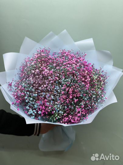 Гипсофила букет цветы