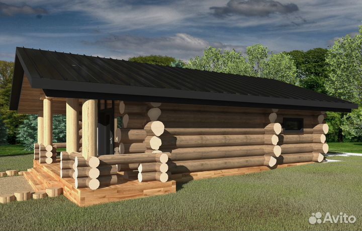 Баня под ключ дом из бруса
