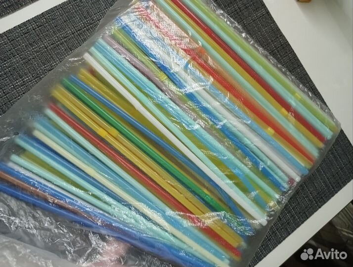 Трубочки для напитков упаковка