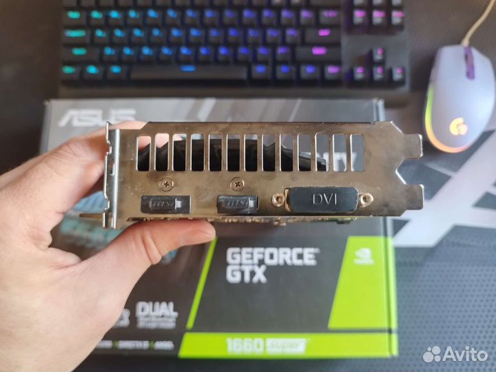 Видеокарта GeForce GTX 1660 super Phoenix 6 Гб
