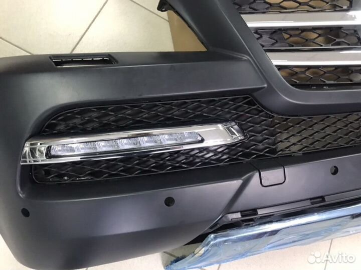 Бампер передний Mercedes GL x164 Рест