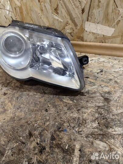 Фара Правая Пассат Б6 Галоген бу Оригинал