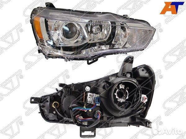 Фара mitsubishi outlander