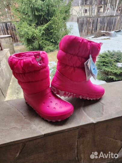 Crocs дутики женские