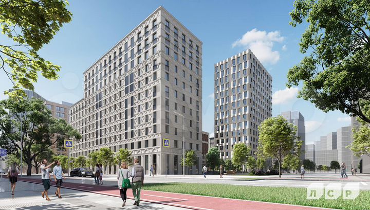 3-к. квартира, 93,3 м², 16/16 эт.