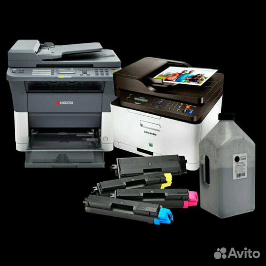 Заправка картриджей, ремонт оргтехники, компьютеро