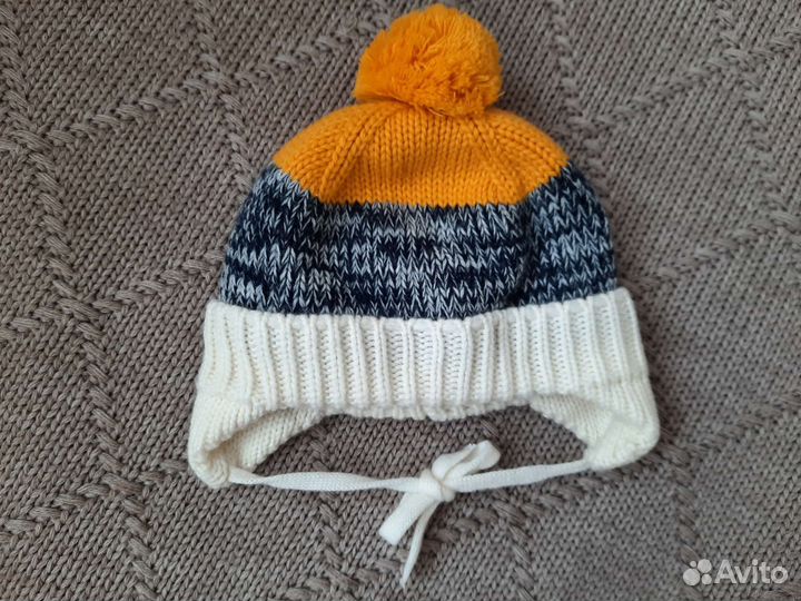 Шапка для мальчика 46 48 новая