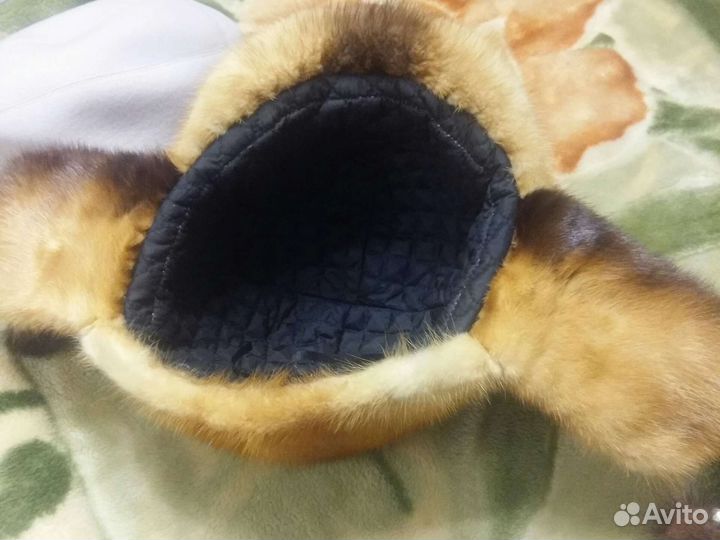 Шапка норковая женская