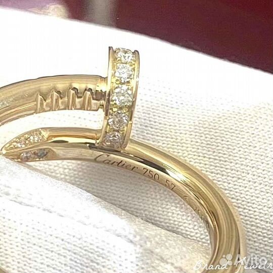 Кольцо гвоздь Cartier Juste Un Clou 0.123ct