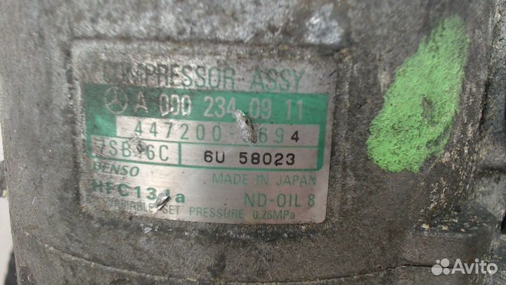 Компрессор кондиционера Mercedes C W202, 1999