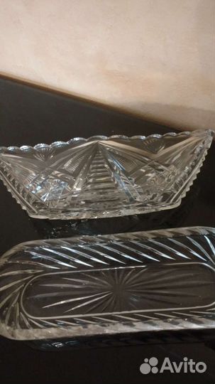 Хрустальная конфетница