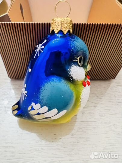 Елочные игрушки стекло ариэль