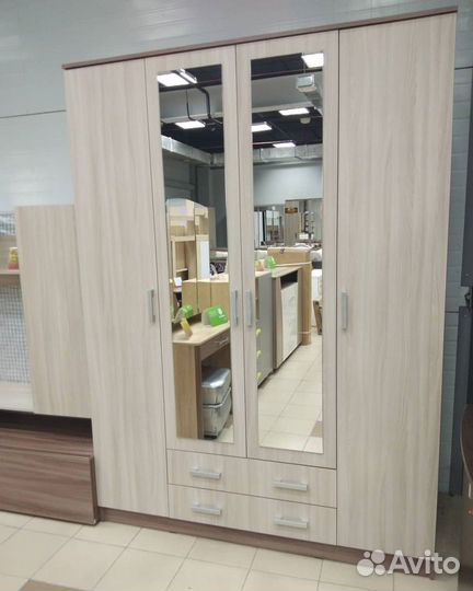 Шкаф Квадро ясень Шимо