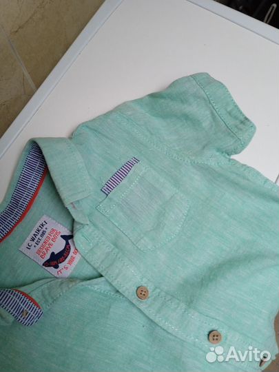 Рубашка детская для мальчиков