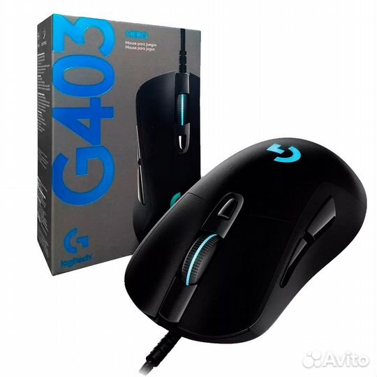 Мышь проводная Logitech Gaming Mouse G403 hero