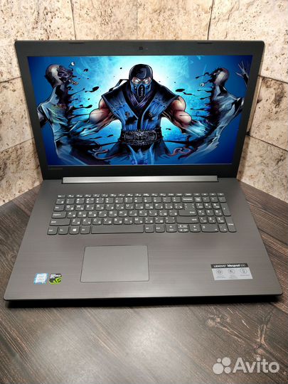 Lenovo на i5-8300H до 4.00GHz + 17.3 IPS