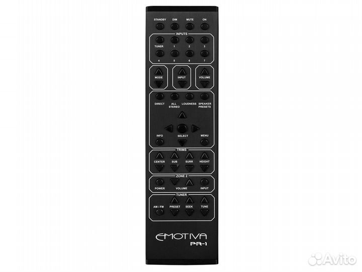 AV-процессор Emotiva XMC-2 + dirac