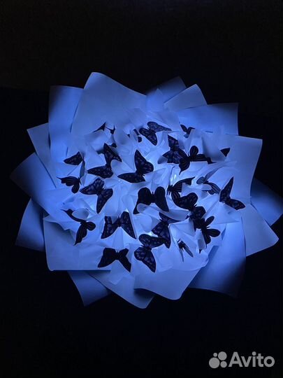 Букет из бабочек (ночник, подарок)