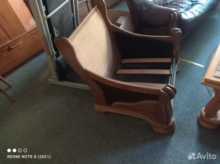 Мебель из массива дуба под перетяжку