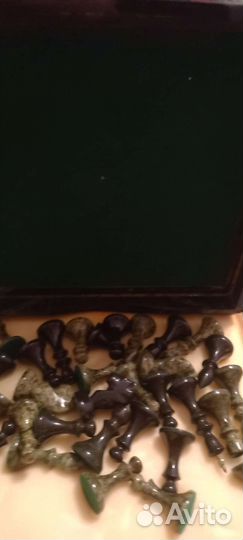 Шахматы из натурального камня