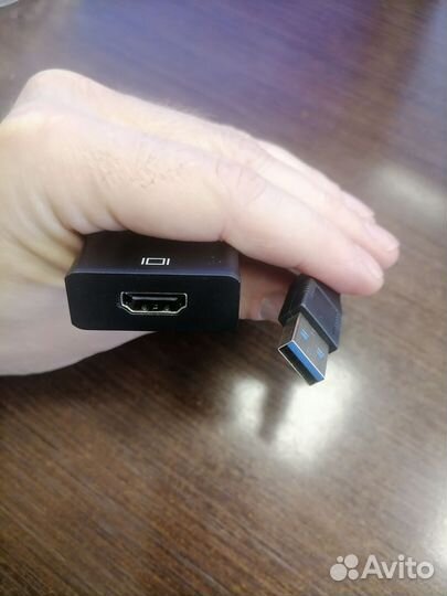 USB - hdmi переходник для подключения доп монитора