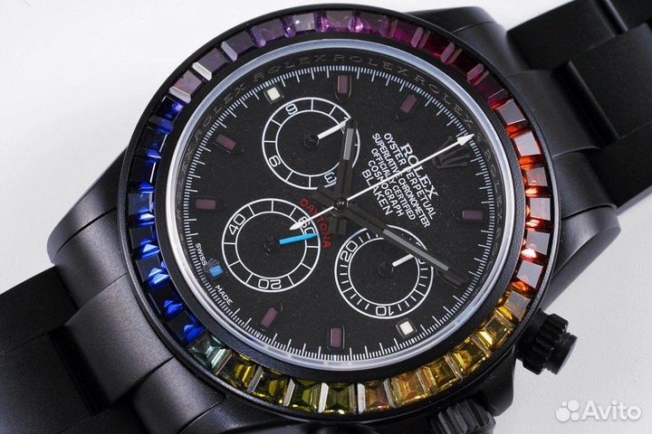 Часы Rolex (Ролекс) Blaken Rainbow 116520