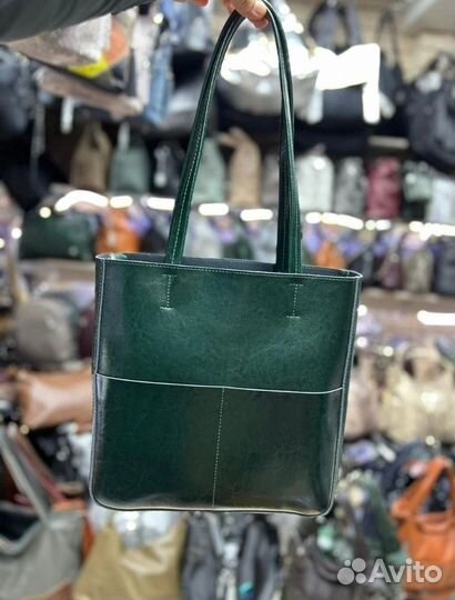 Сумка женская кожаная