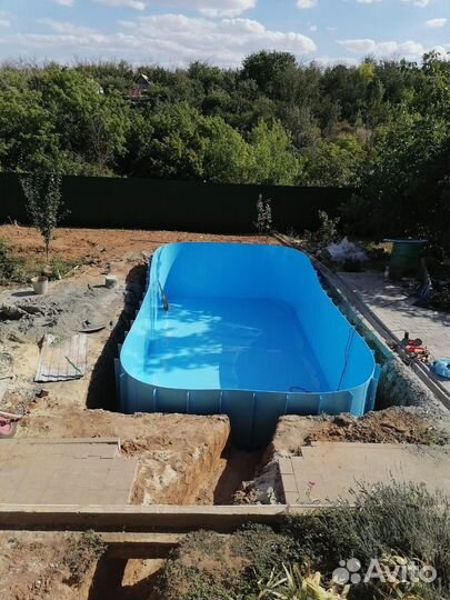 Бассейн 4х3 полипропилен bw44