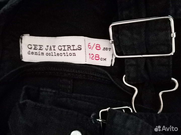 Джинсовый сарафан для девочки