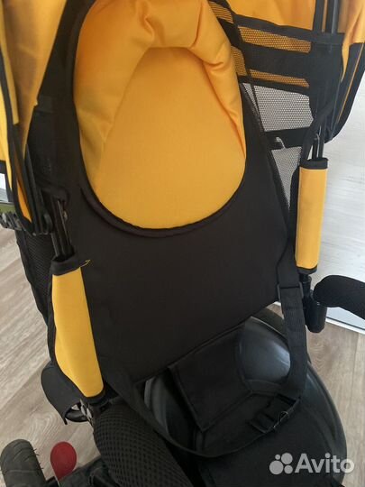 Детский новый трехколесный велосипед с ручкой