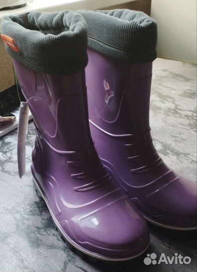 Детские резиновые сапоги 28 размер