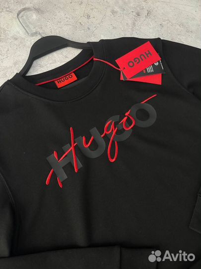 Свитшот Hugo Boss черный люкс мужской