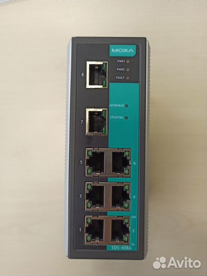 Moxa 408A коммутатор на 8 портов