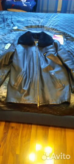 Кожаная куртка мужская