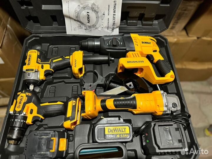 Набор dewalt 4 в 1