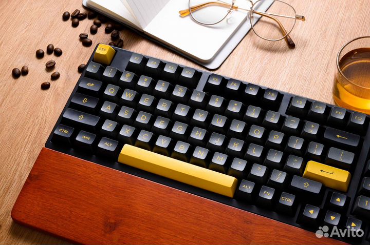 Подставки Akko Rosewood Wrist Rest Палисандр