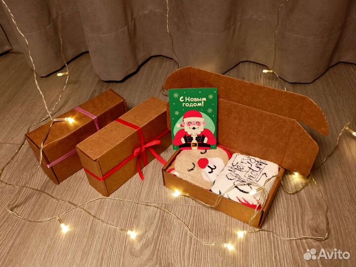 Новогодние носки