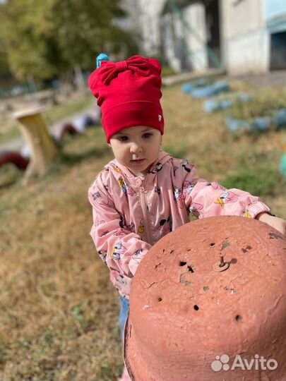 Шапка для девочки 1,5 года