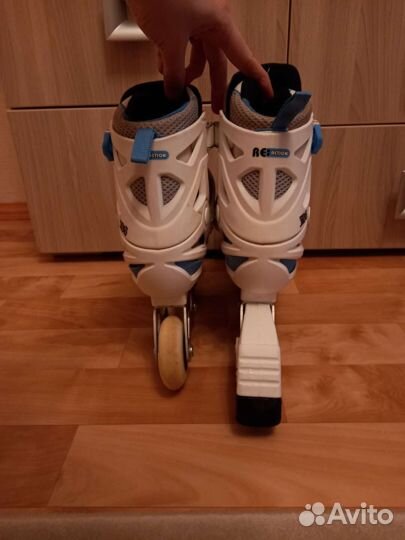 Ролики раздвижные с сумкой и спортивными перчаткам