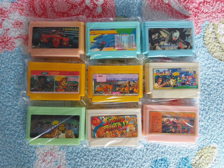 Картриджи Денди Стиплер и обычные