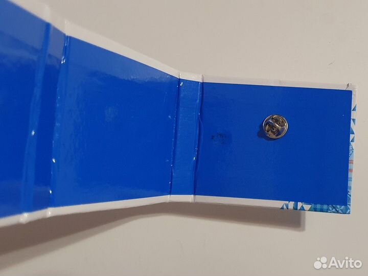 Значок олимпийских игр 2014 редкий абсолютно новый