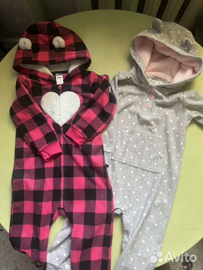 Вещи пакетом carters 18-24