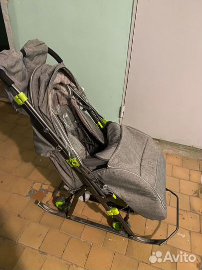 Коляска санки