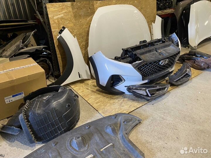 Ноускат передняя часть Хендай Туксон 3 тл рест