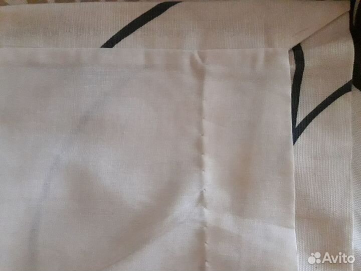 Шторы двойные на кухню