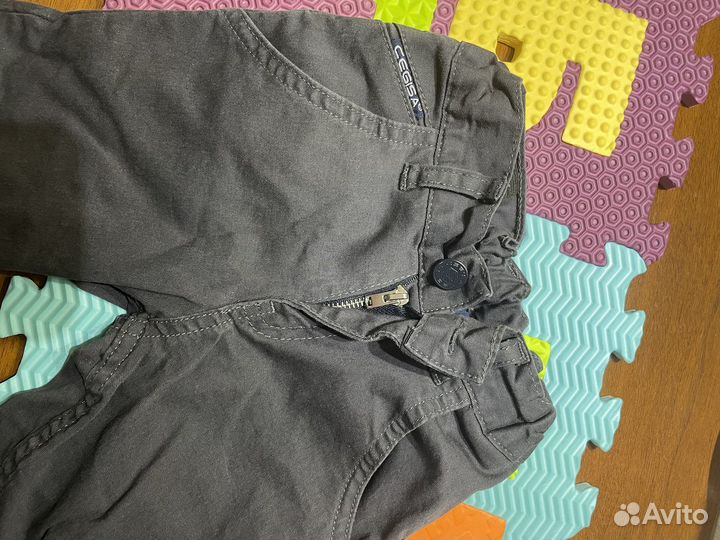 Комплект рубашка, брюки, бабочка для мальчика 86