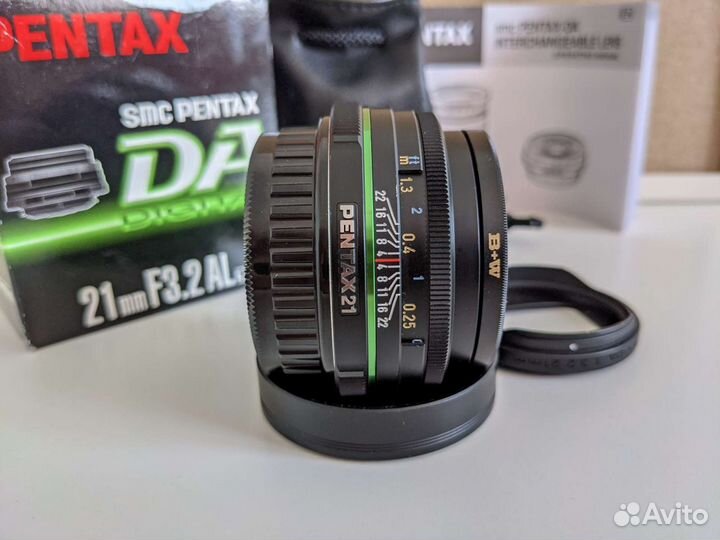 Объектив Pentax SMC DA 21mm f/3.2 Limited