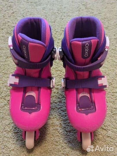 Роликовые коньки детские размер 26-28